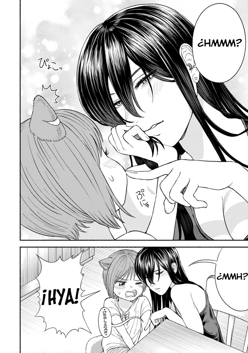 Onna Kishi to Kemomimi no Ko Capitulo 15: Competencia de dulces página 8
