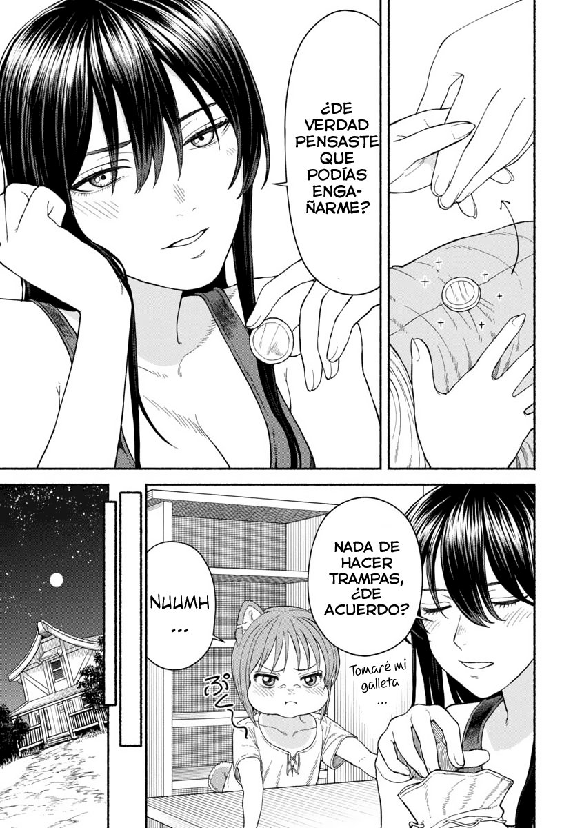 Onna Kishi to Kemomimi no Ko Capitulo 15: Competencia de dulces página 9