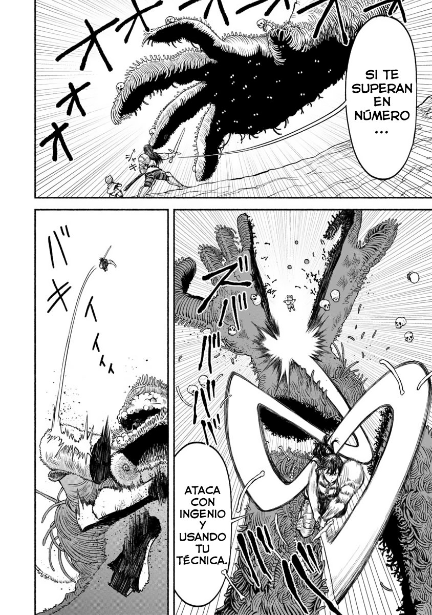 Onna Kishi to Kemomimi no Ko Capitulo 16: Esqueletos Andantes página 10