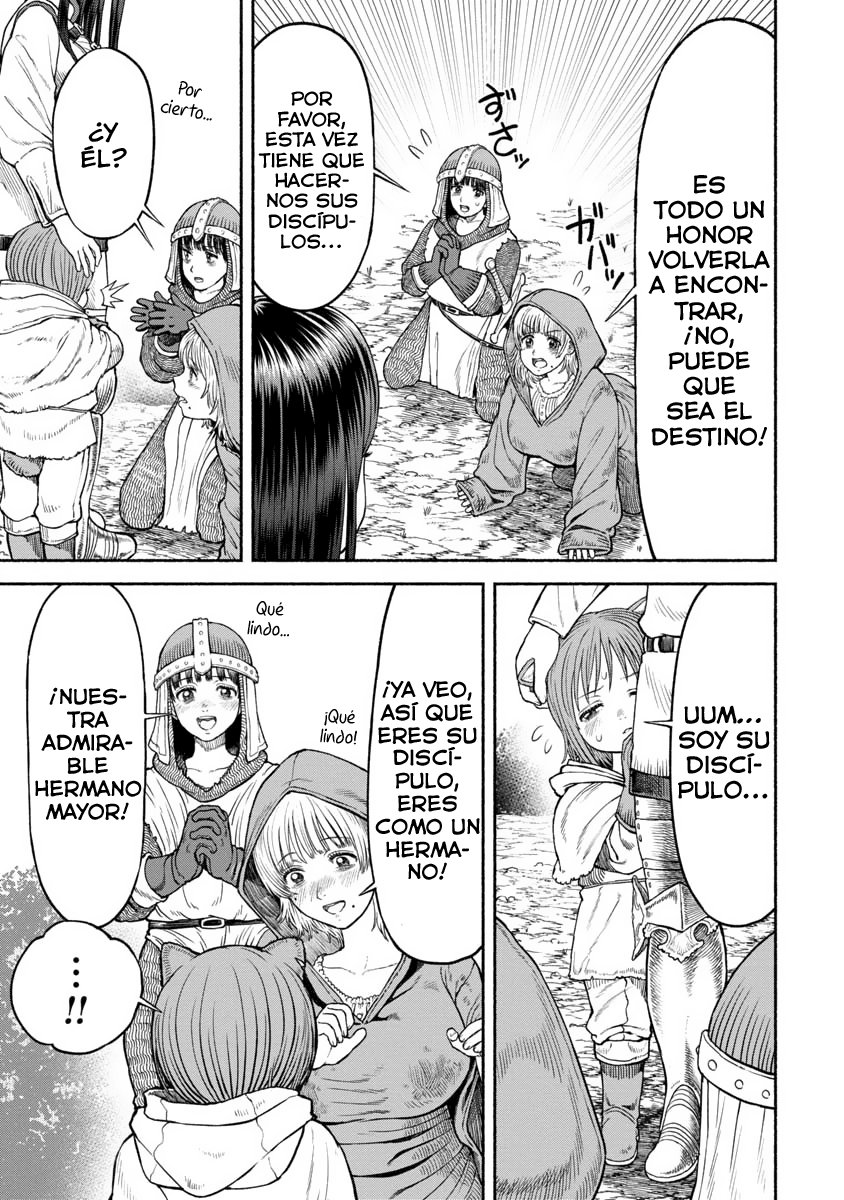 Onna Kishi to Kemomimi no Ko Capitulo 16: Esqueletos Andantes página 13