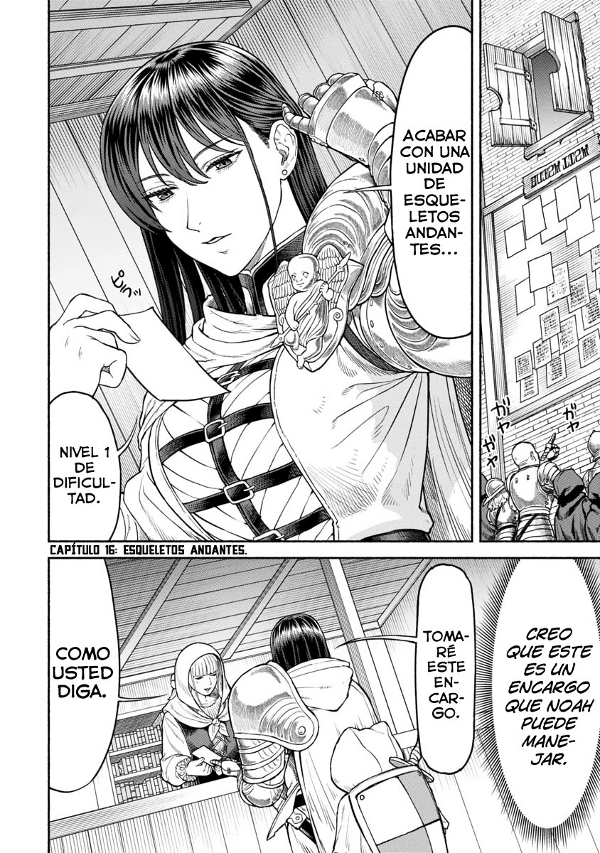 Onna Kishi to Kemomimi no Ko Capitulo 16: Esqueletos Andantes página 2