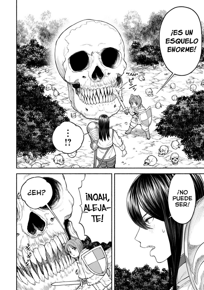 Onna Kishi to Kemomimi no Ko Capitulo 16: Esqueletos Andantes página 6