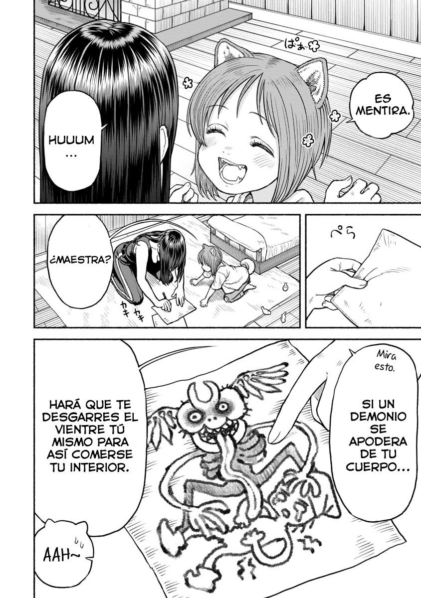 Onna Kishi to Kemomimi no Ko Capitulo 17: Supersticiones Terroríficas página 3
