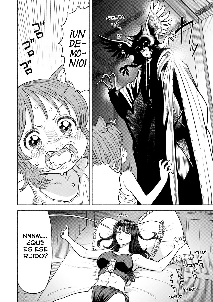Onna Kishi to Kemomimi no Ko Capitulo 17: Supersticiones Terroríficas página 7