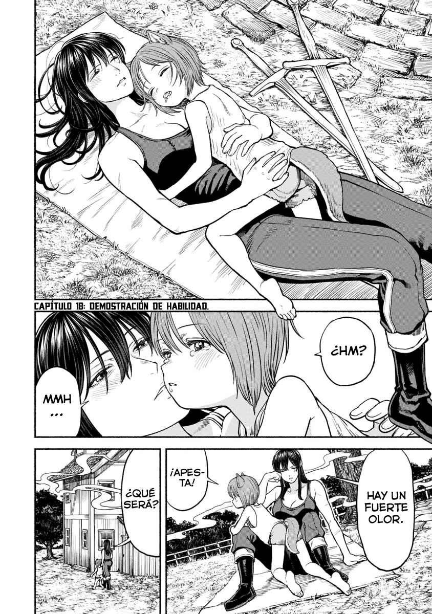 Onna Kishi to Kemomimi no Ko Capitulo 18: Demostración de Habilidad página 2