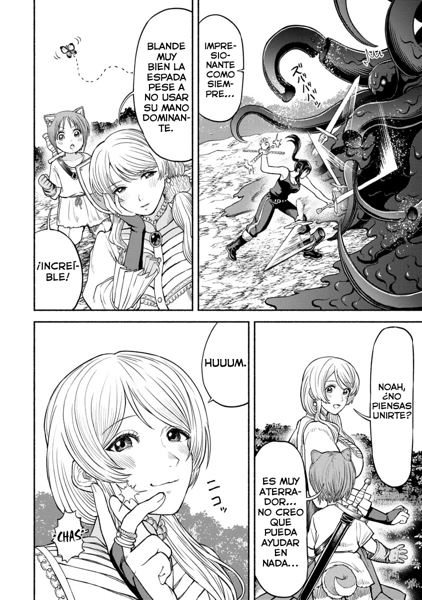 Onna Kishi to Kemomimi no Ko Capitulo 18: Demostración de Habilidad página 8
