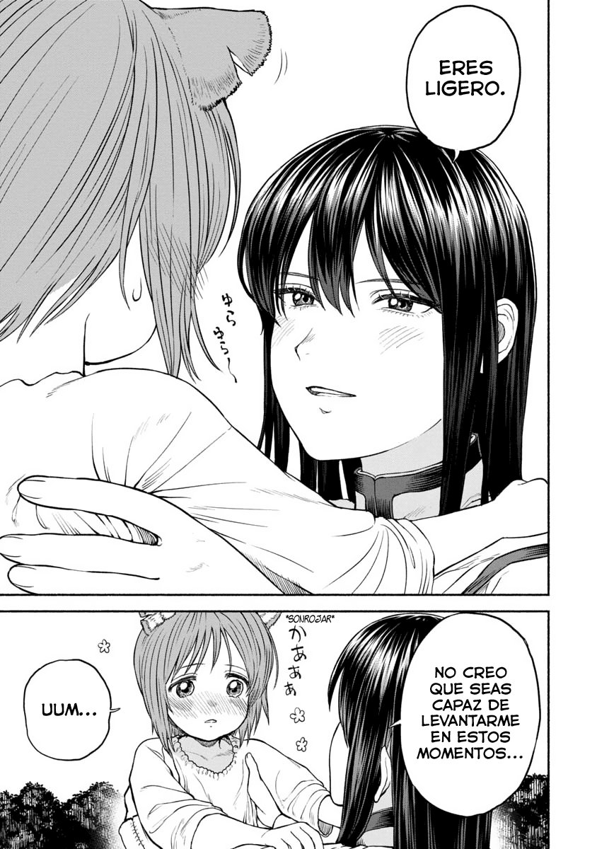 Onna Kishi to Kemomimi no Ko Capitulo 19: Comienza el entrenamiento muscular página 8