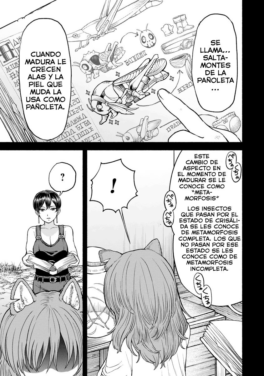 Onna Kishi to Kemomimi no Ko Capitulo 20: proceso de crecimiento página 10