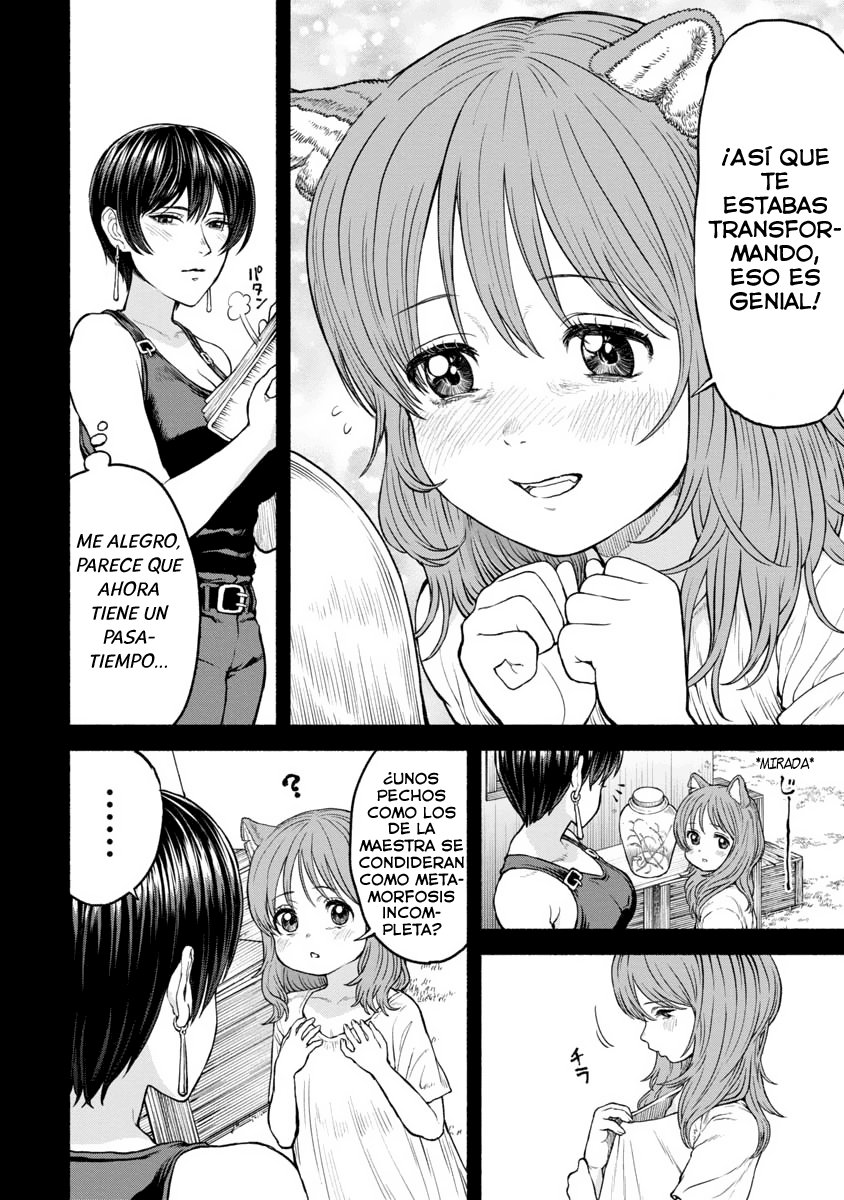 Onna Kishi to Kemomimi no Ko Capitulo 20: proceso de crecimiento página 11