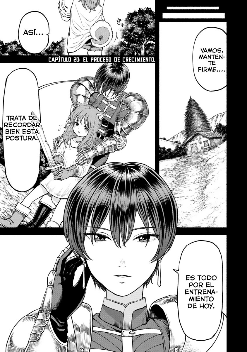 Onna Kishi to Kemomimi no Ko Capitulo 20: proceso de crecimiento página 2