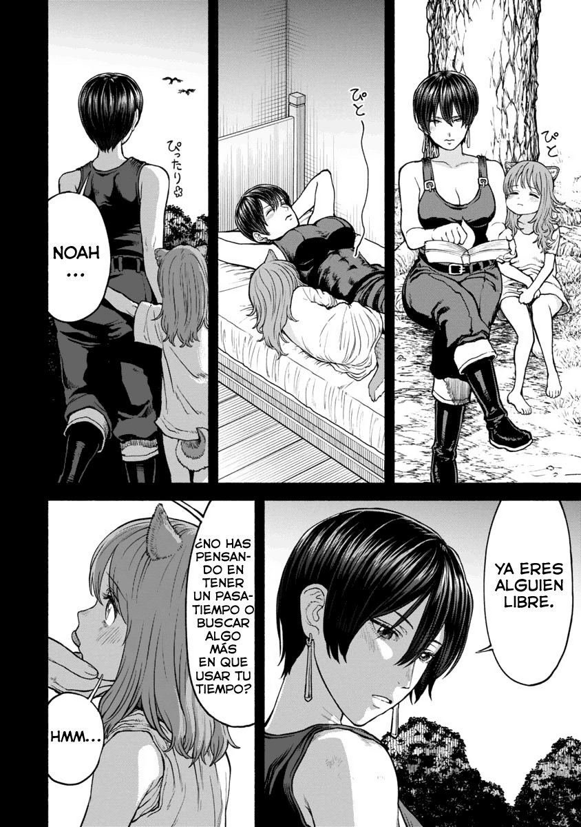 Onna Kishi to Kemomimi no Ko Capitulo 20: proceso de crecimiento página 3