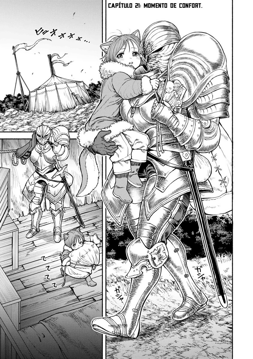 Onna Kishi to Kemomimi no Ko Capitulo 21: Momento de Confort página 2