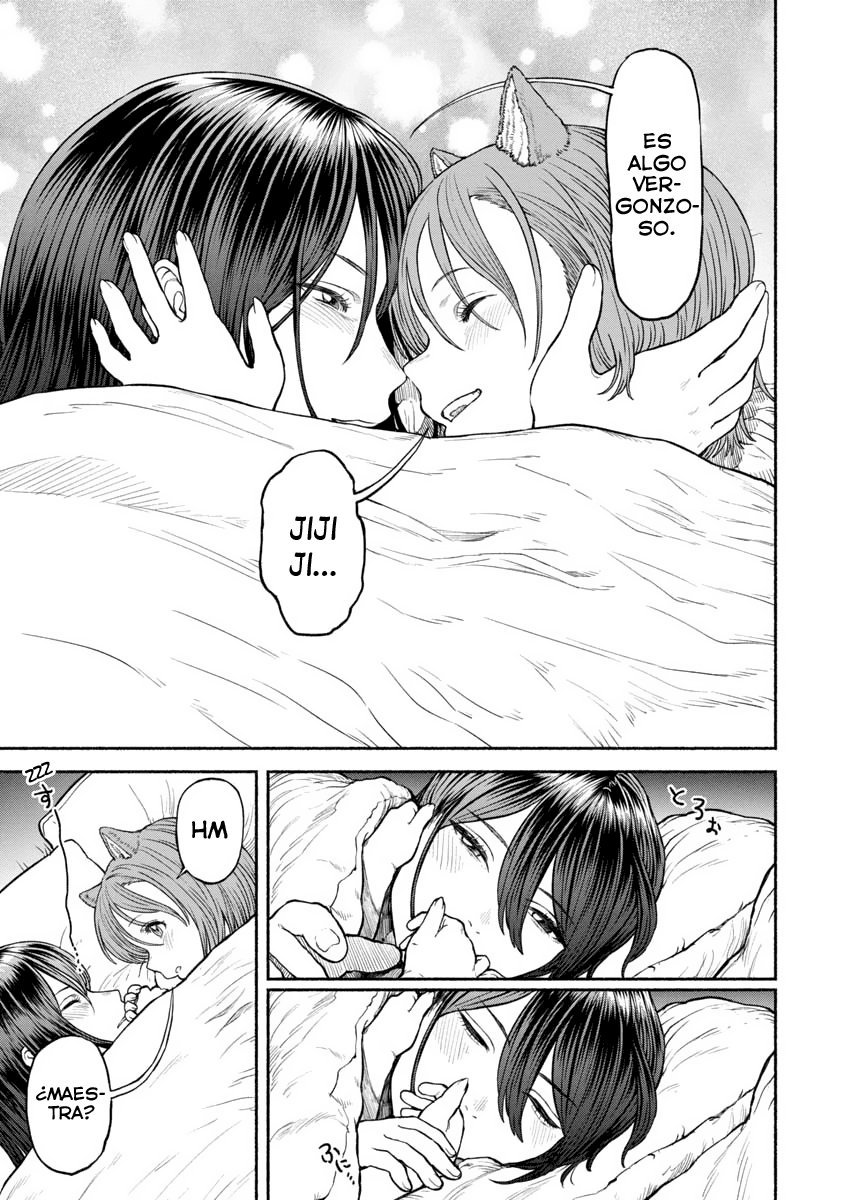 Onna Kishi to Kemomimi no Ko Capitulo 21: Momento de Confort página 8