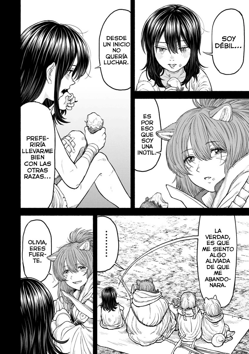 Onna Kishi to Kemomimi no Ko Capitulo 22: Recuerdos de una Batalla página 14