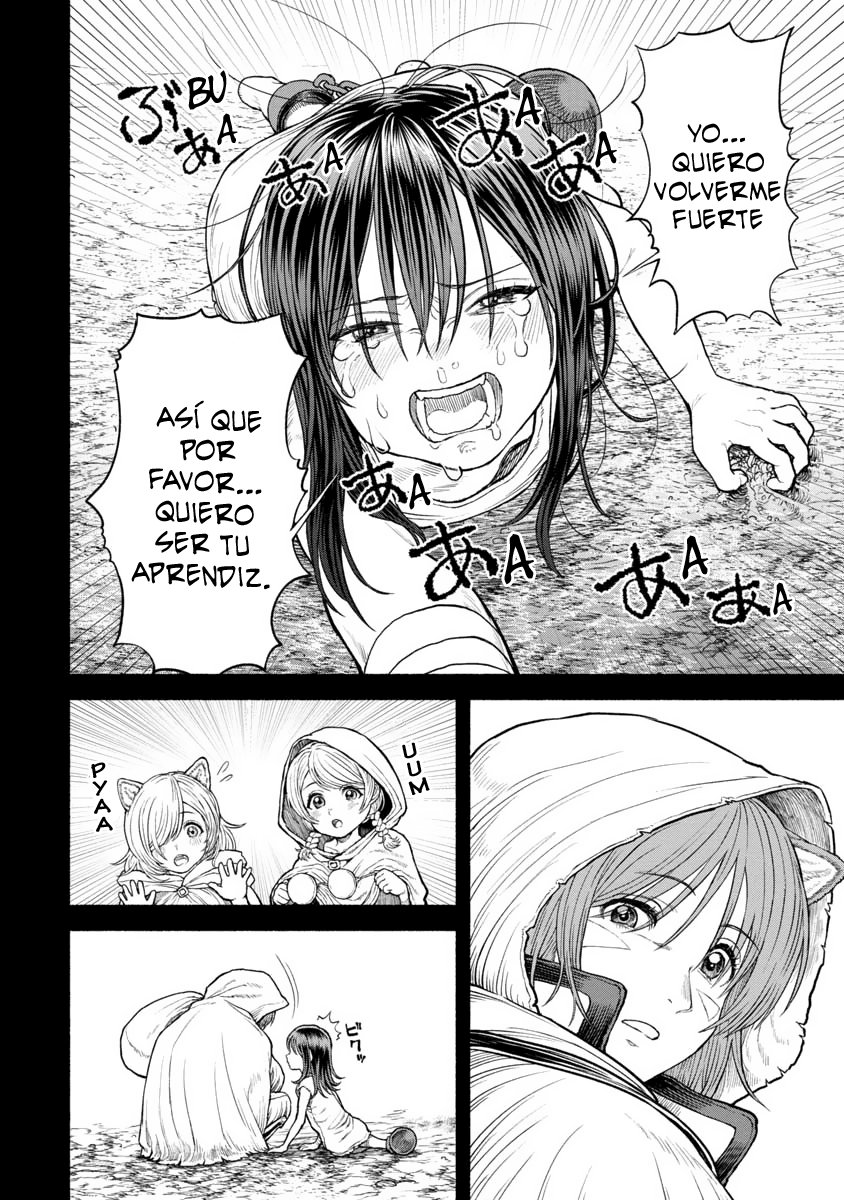 Onna Kishi to Kemomimi no Ko Capitulo 22: Recuerdos de una Batalla página 16