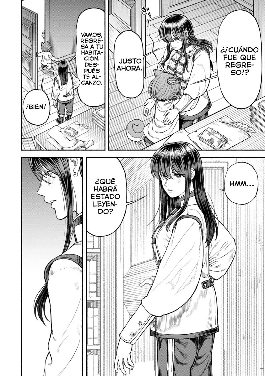 Onna Kishi to Kemomimi no Ko Capitulo 22: Recuerdos de una Batalla página 18