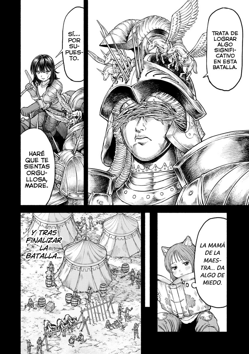 Onna Kishi to Kemomimi no Ko Capitulo 22: Recuerdos de una Batalla página 6