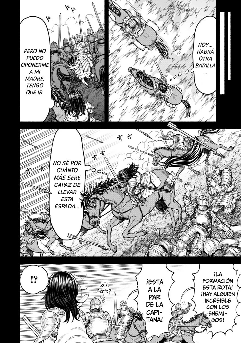 Onna Kishi to Kemomimi no Ko Capitulo 22: Recuerdos de una Batalla página 8