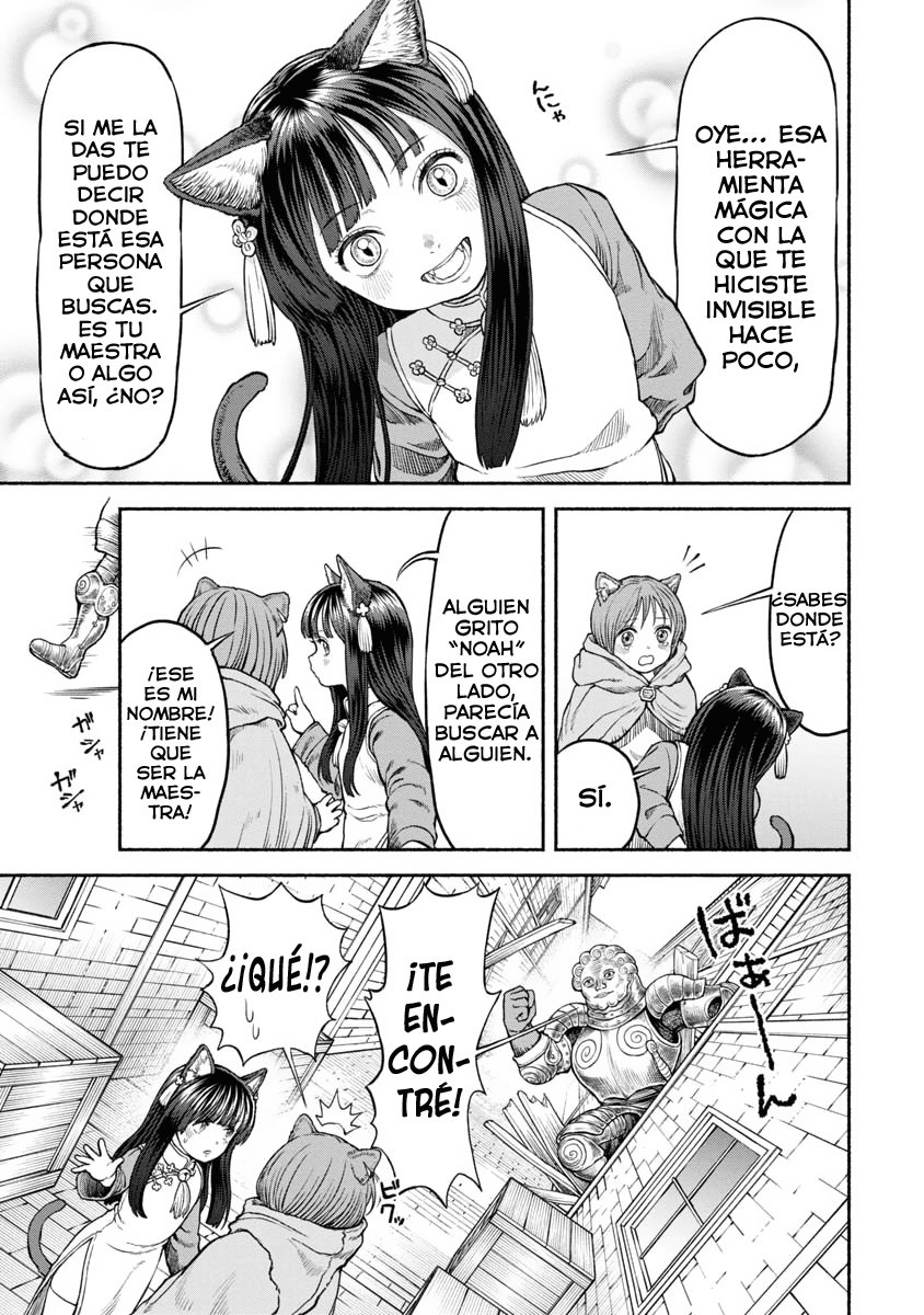 Onna Kishi to Kemomimi no Ko Capitulo 23: En la capital por primera vez página 11