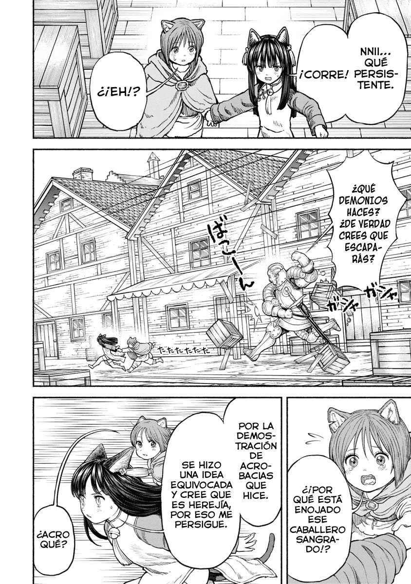 Onna Kishi to Kemomimi no Ko Capitulo 23: En la capital por primera vez página 12