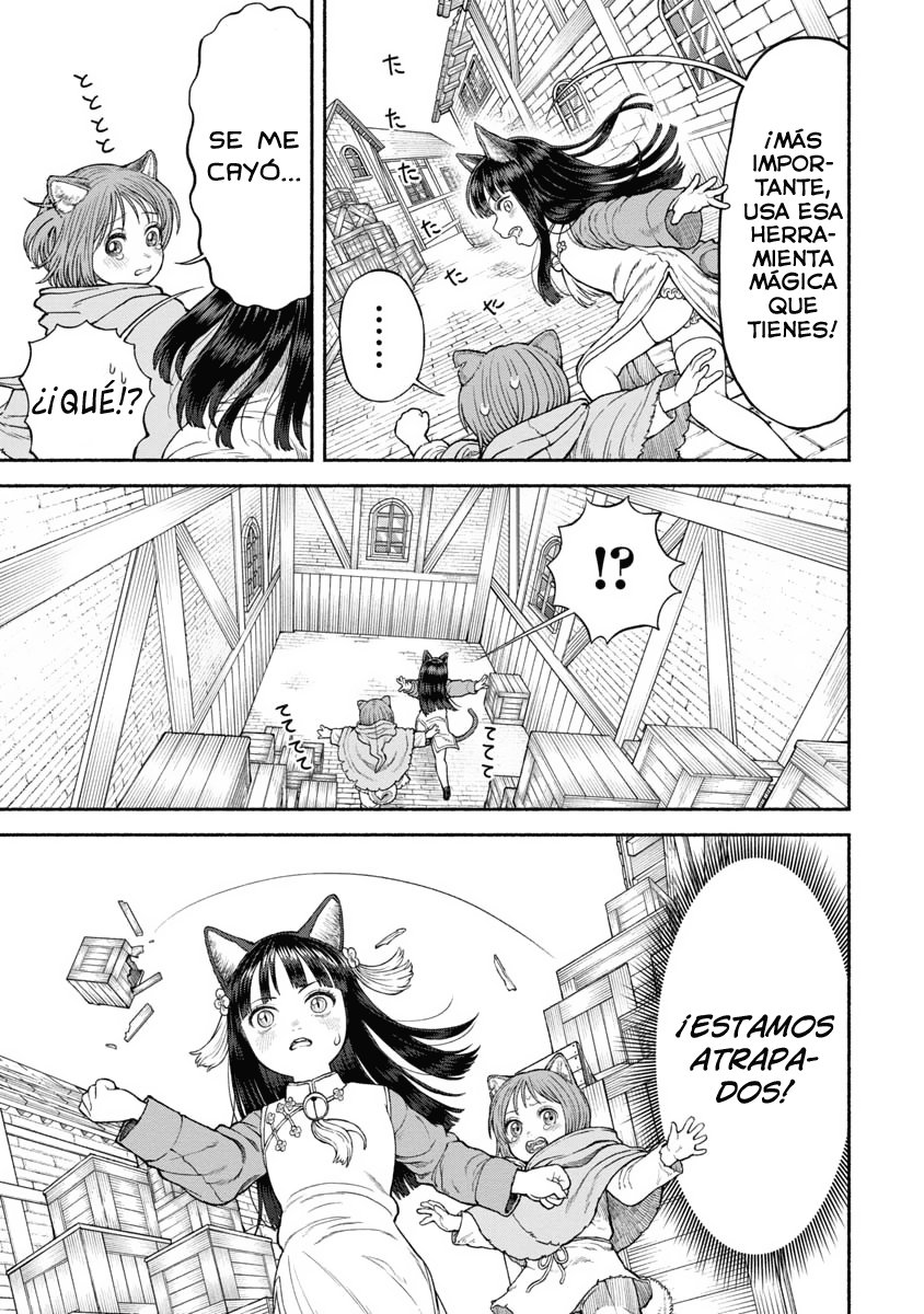 Onna Kishi to Kemomimi no Ko Capitulo 23: En la capital por primera vez página 13
