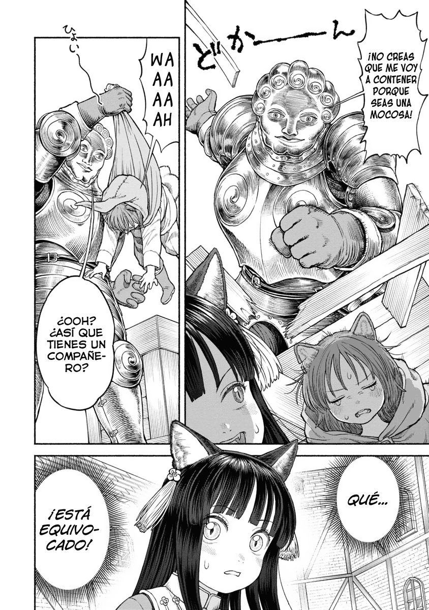 Onna Kishi to Kemomimi no Ko Capitulo 23: En la capital por primera vez página 14