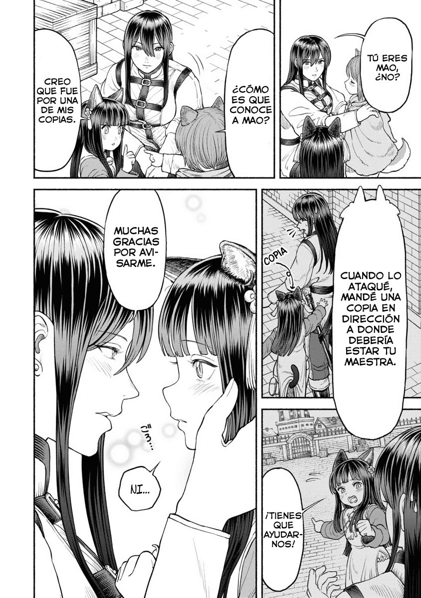 Onna Kishi to Kemomimi no Ko Capitulo 24: La habilidad de Mao página 12