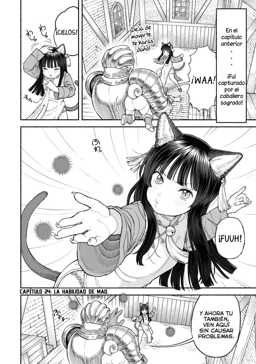 Onna Kishi to Kemomimi no Ko Capitulo 24: La habilidad de Mao página 2