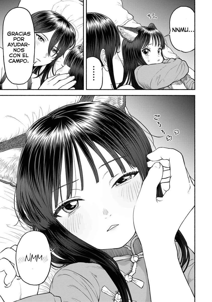 Onna Kishi to Kemomimi no Ko Capitulo 25: Tres personas en una casa página 10