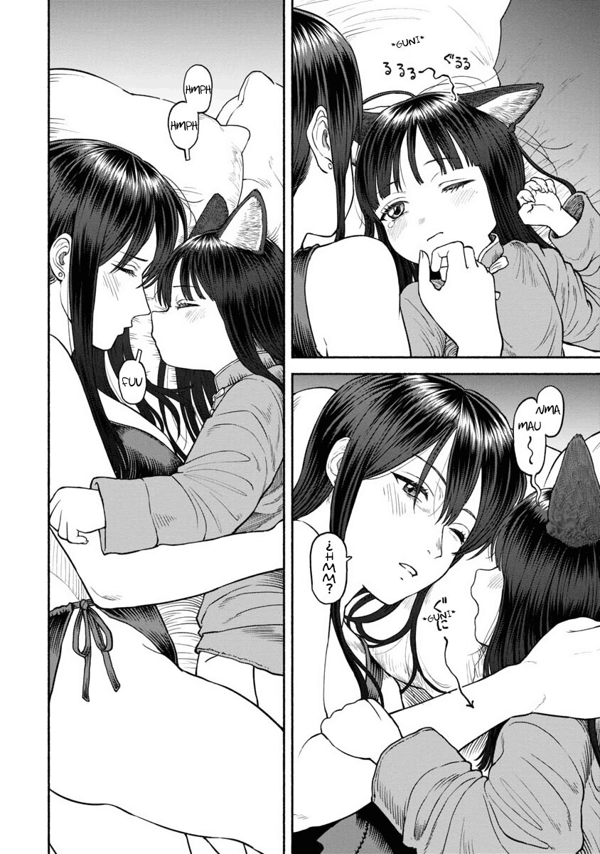 Onna Kishi to Kemomimi no Ko Capitulo 25: Tres personas en una casa página 11