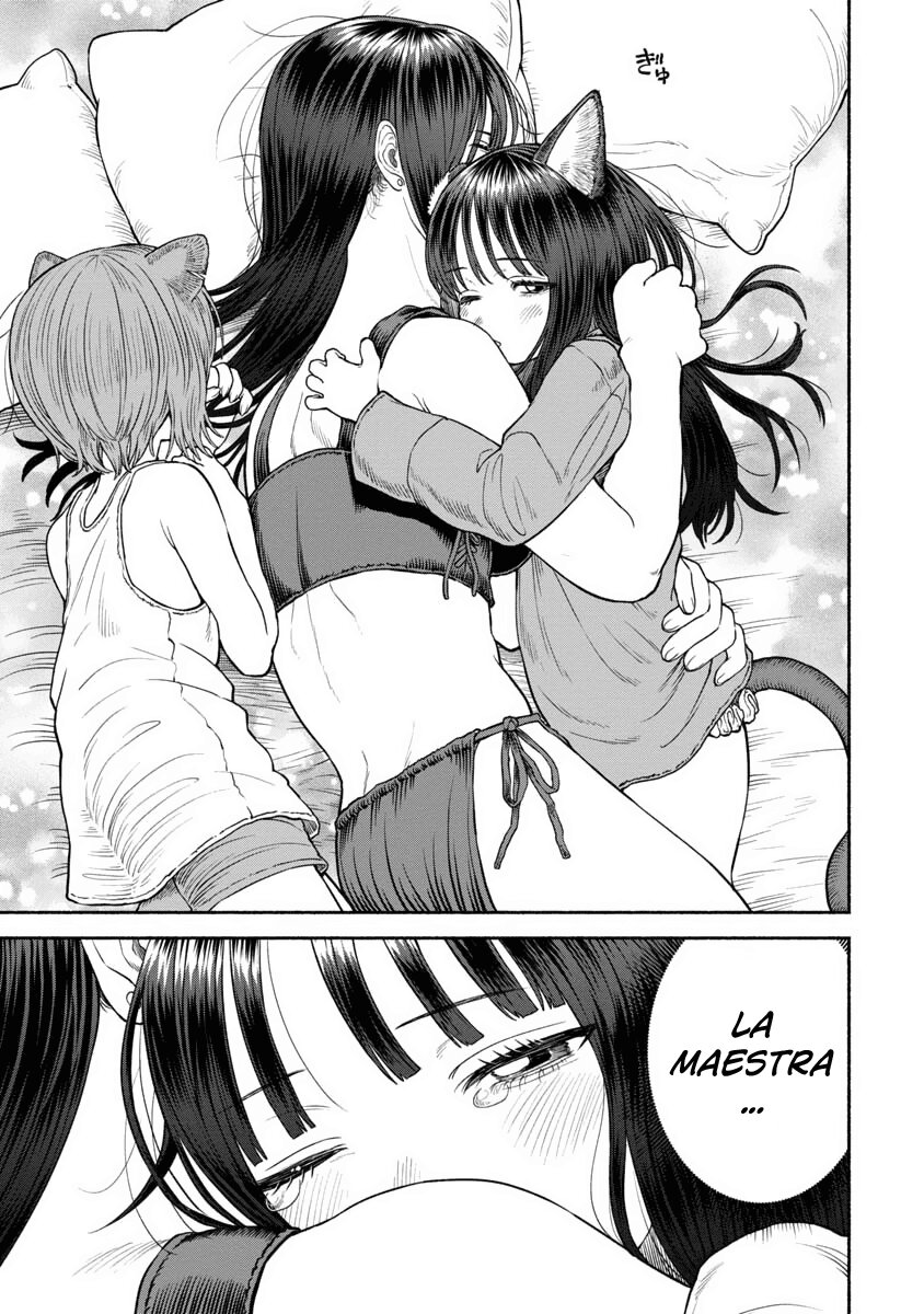 Onna Kishi to Kemomimi no Ko Capitulo 25: Tres personas en una casa página 12