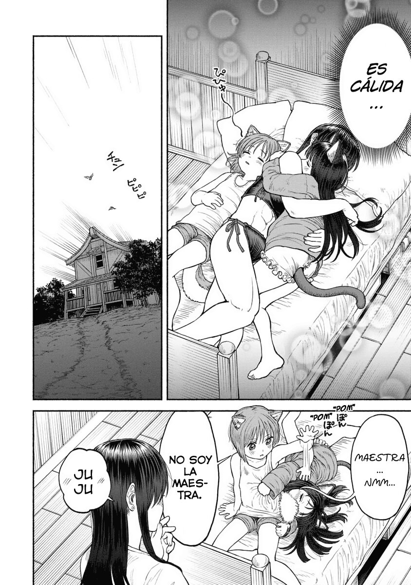 Onna Kishi to Kemomimi no Ko Capitulo 25: Tres personas en una casa página 13