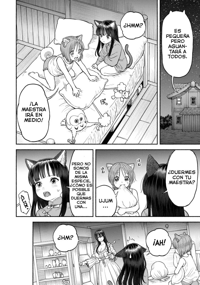 Onna Kishi to Kemomimi no Ko Capitulo 25: Tres personas en una casa página 3
