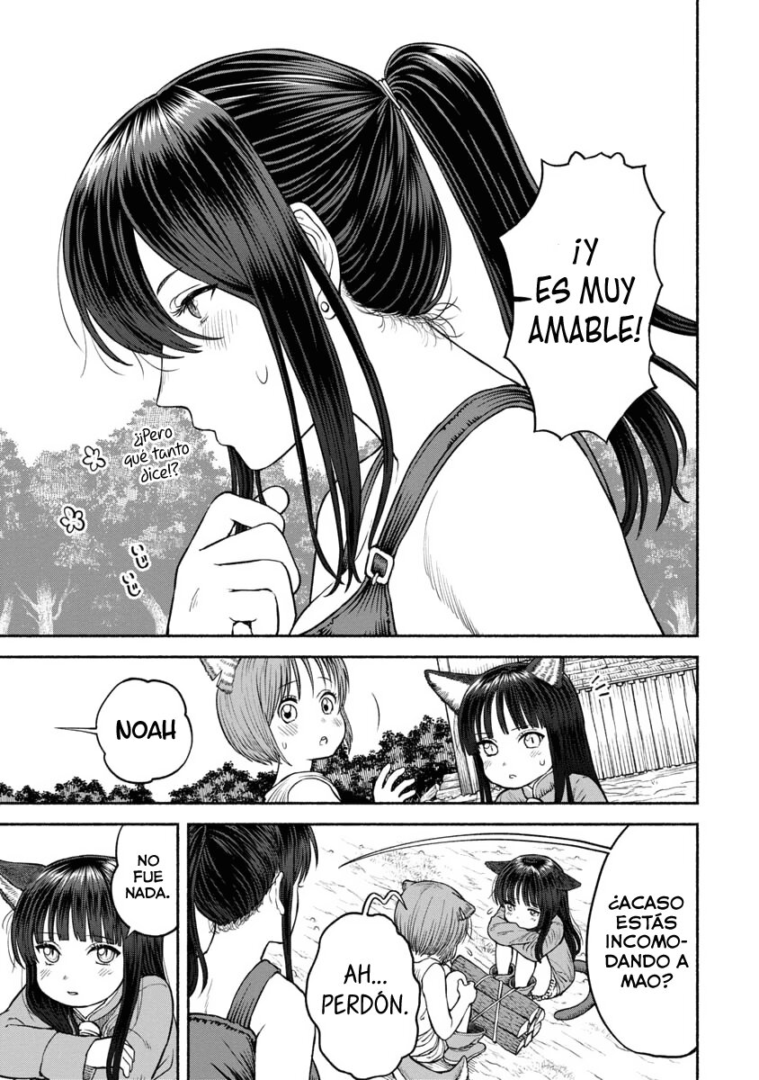 Onna Kishi to Kemomimi no Ko Capitulo 25: Tres personas en una casa página 6