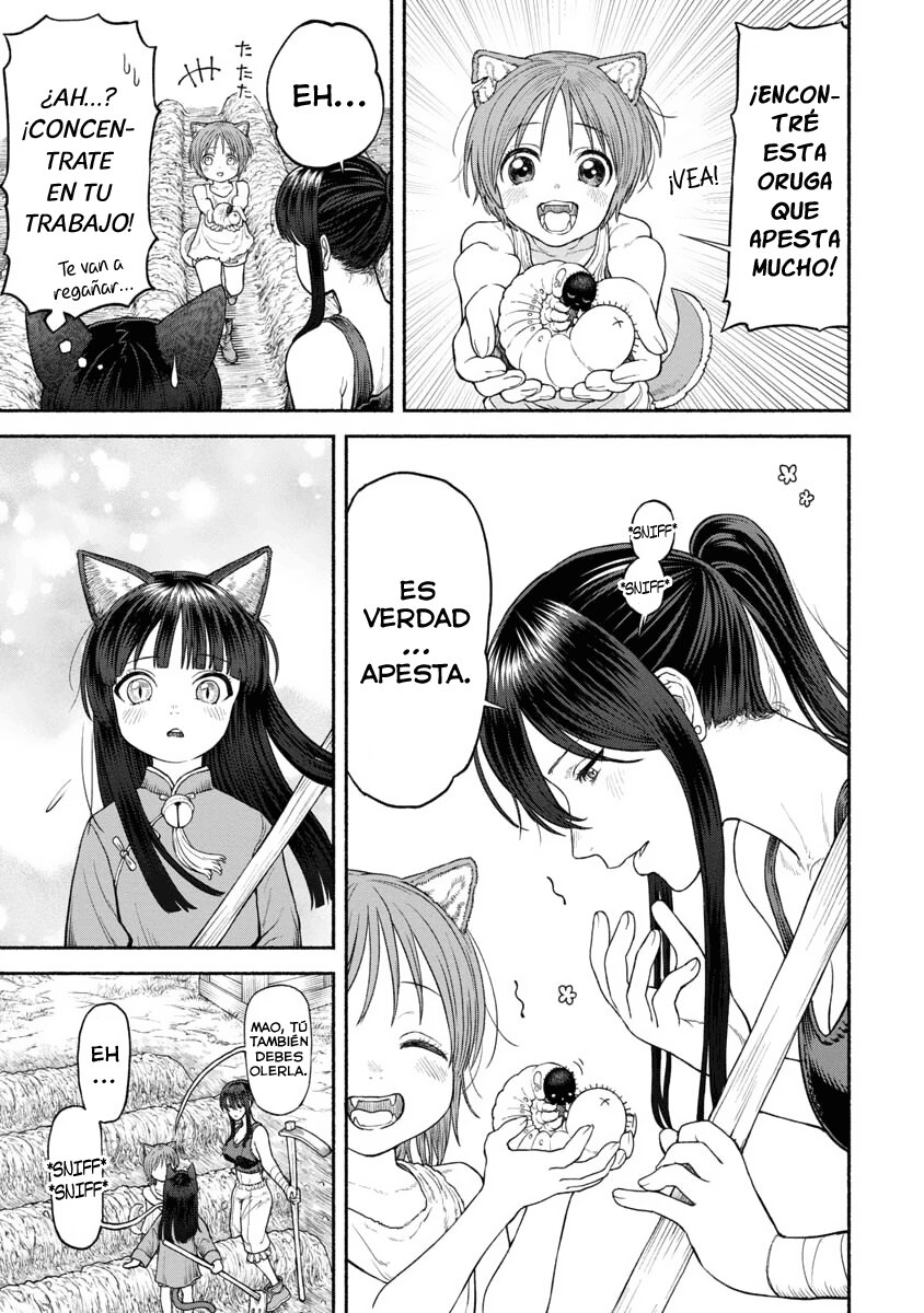 Onna Kishi to Kemomimi no Ko Capitulo 25: Tres personas en una casa página 8