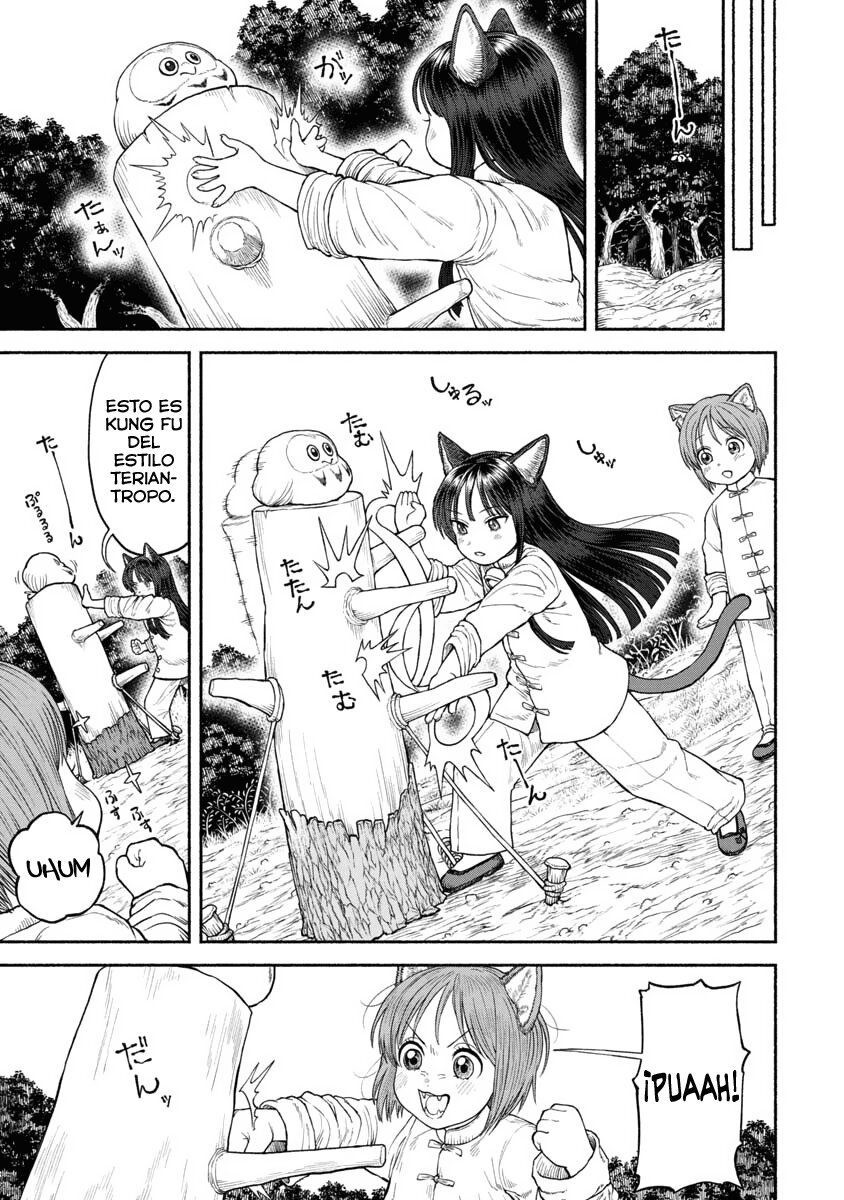 Onna Kishi to Kemomimi no Ko Capitulo 26: Esgrima estilo teriantropo página 6