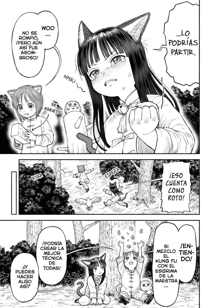 Onna Kishi to Kemomimi no Ko Capitulo 26: Esgrima estilo teriantropo página 8