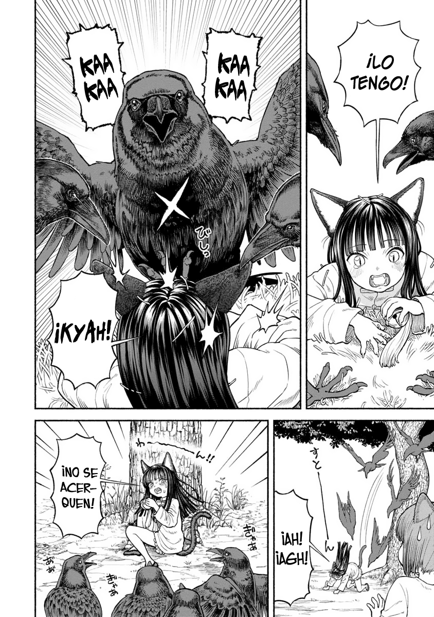 Onna Kishi to Kemomimi no Ko Capitulo 27: Herida honorable página 10