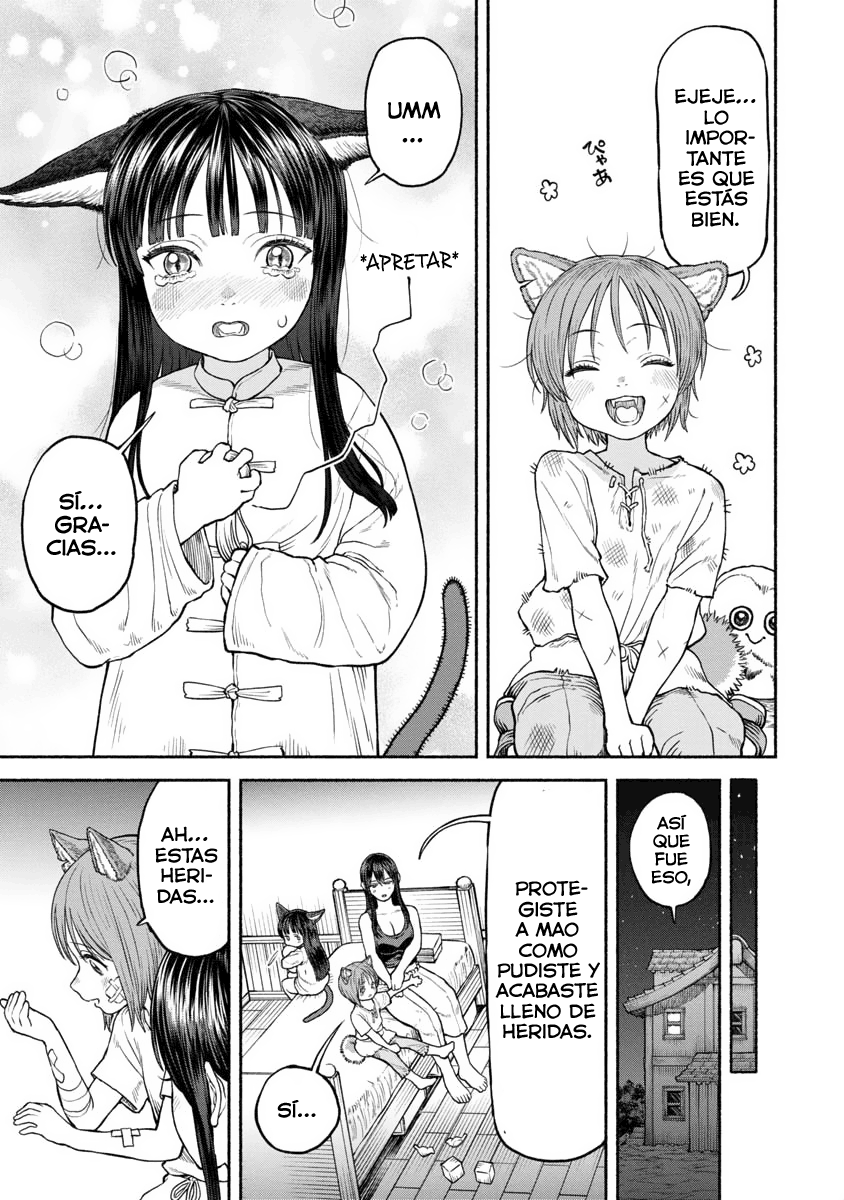 Onna Kishi to Kemomimi no Ko Capitulo 27: Herida honorable página 13