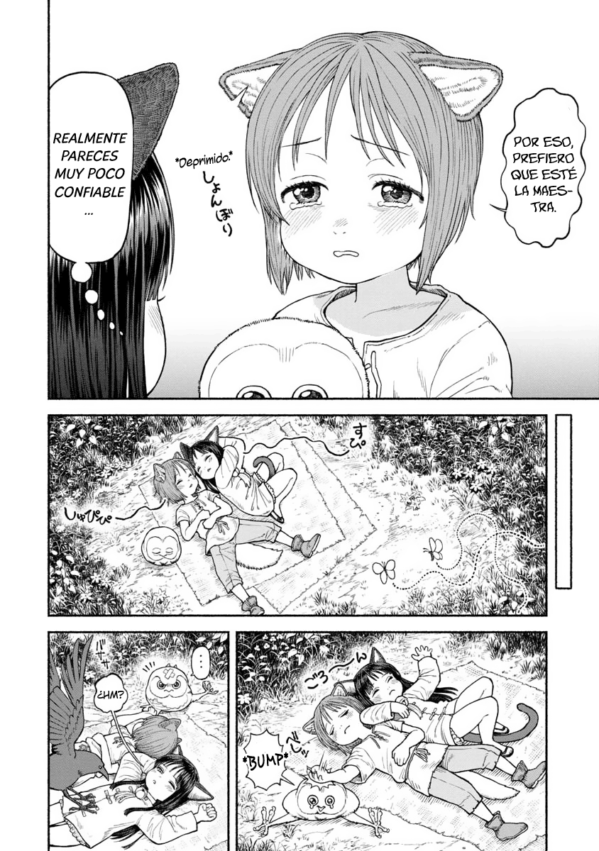 Onna Kishi to Kemomimi no Ko Capitulo 27: Herida honorable página 4