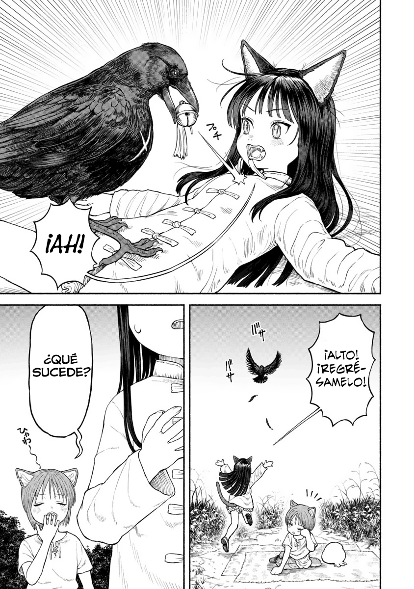 Onna Kishi to Kemomimi no Ko Capitulo 27: Herida honorable página 5
