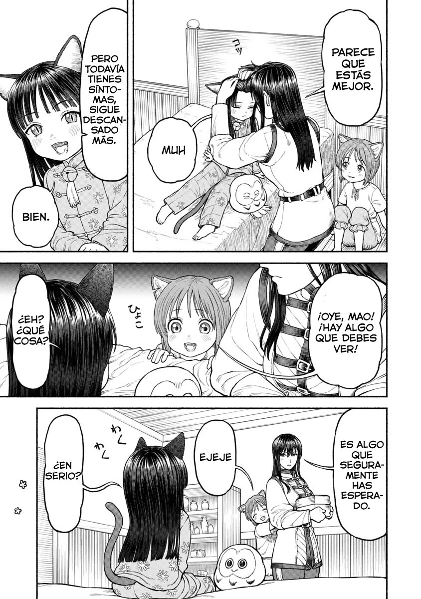 Onna Kishi to Kemomimi no Ko Capitulo 28: Memorias del cascabel página 11