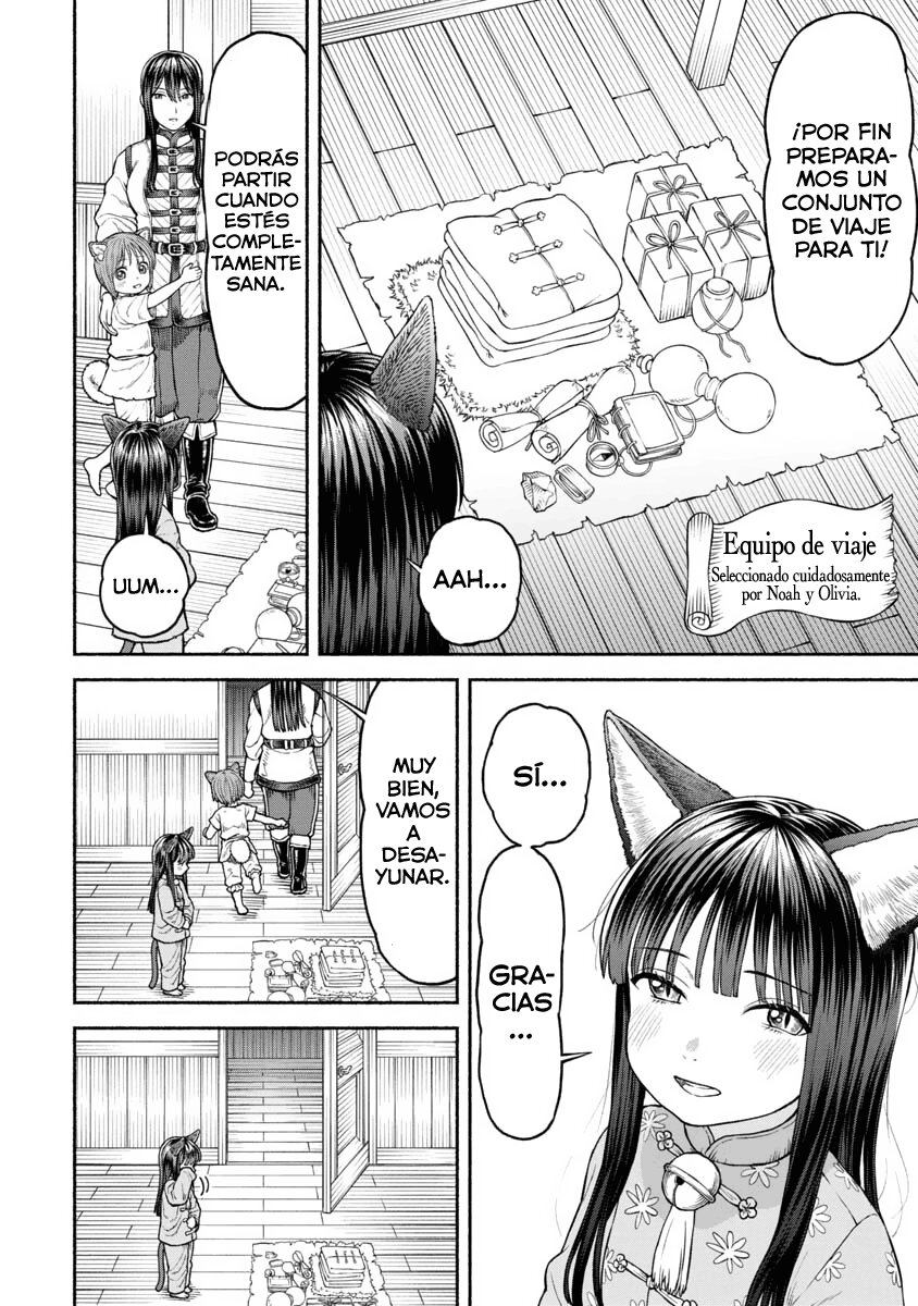 Onna Kishi to Kemomimi no Ko Capitulo 28: Memorias del cascabel página 12