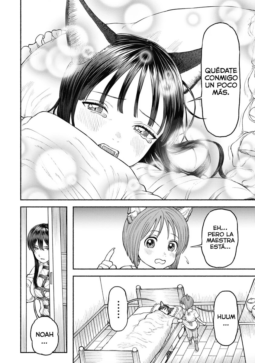 Onna Kishi to Kemomimi no Ko Capitulo 28: Memorias del cascabel página 8