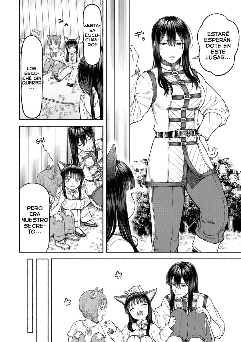 Onna Kishi to Kemomimi no Ko Capitulo 29: El día de la partida página 10