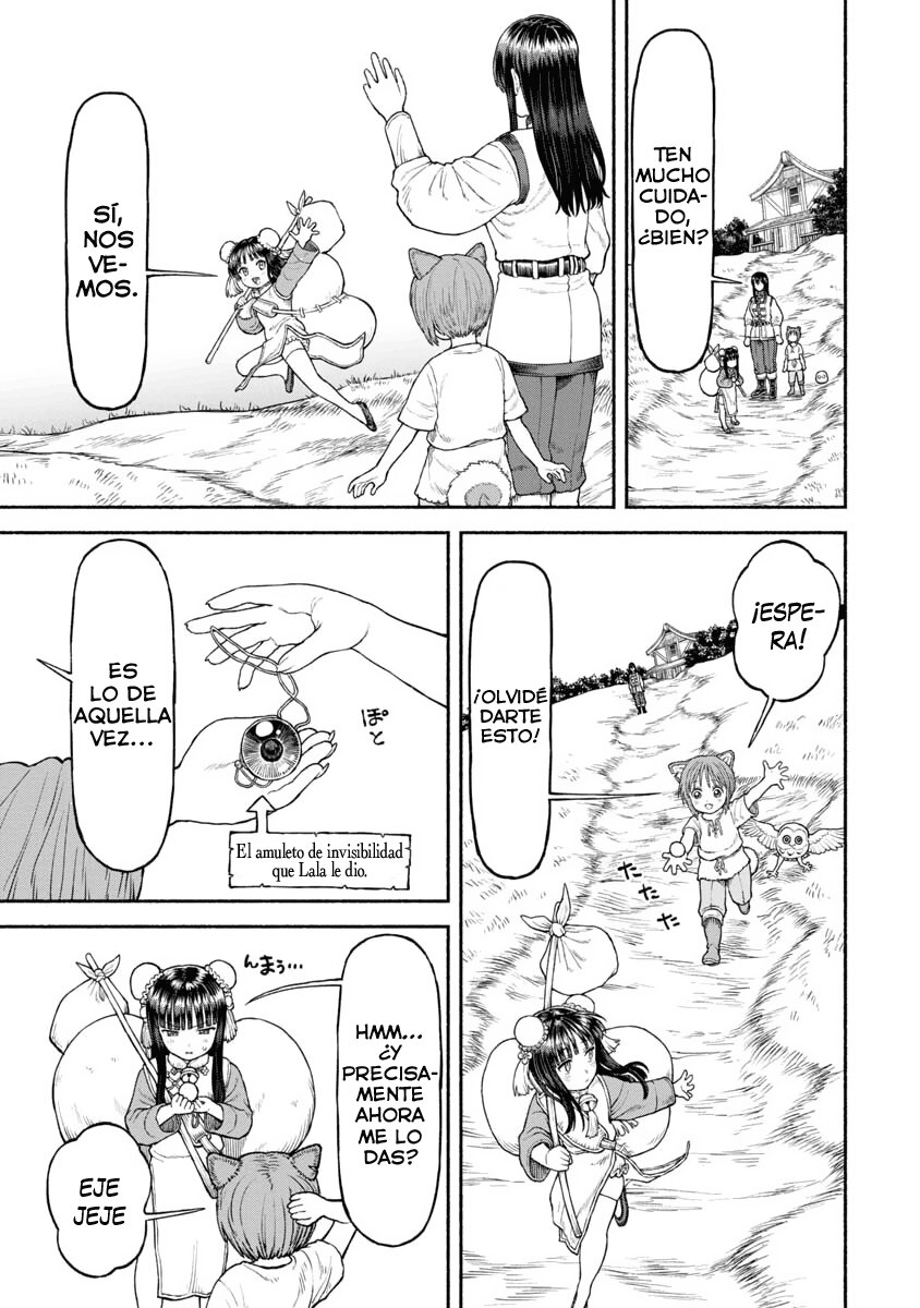 Onna Kishi to Kemomimi no Ko Capitulo 29: El día de la partida página 11