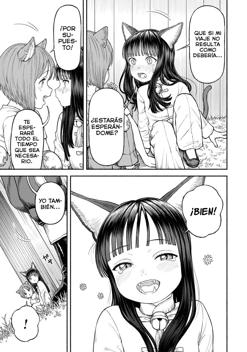 Onna Kishi to Kemomimi no Ko Capitulo 29: El día de la partida página 9