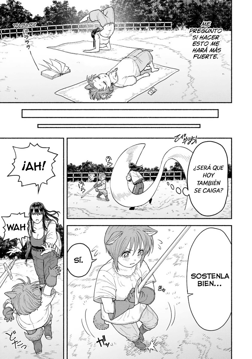 Onna Kishi to Kemomimi no Ko Capitulo 3: Misterios del Yoga página 7