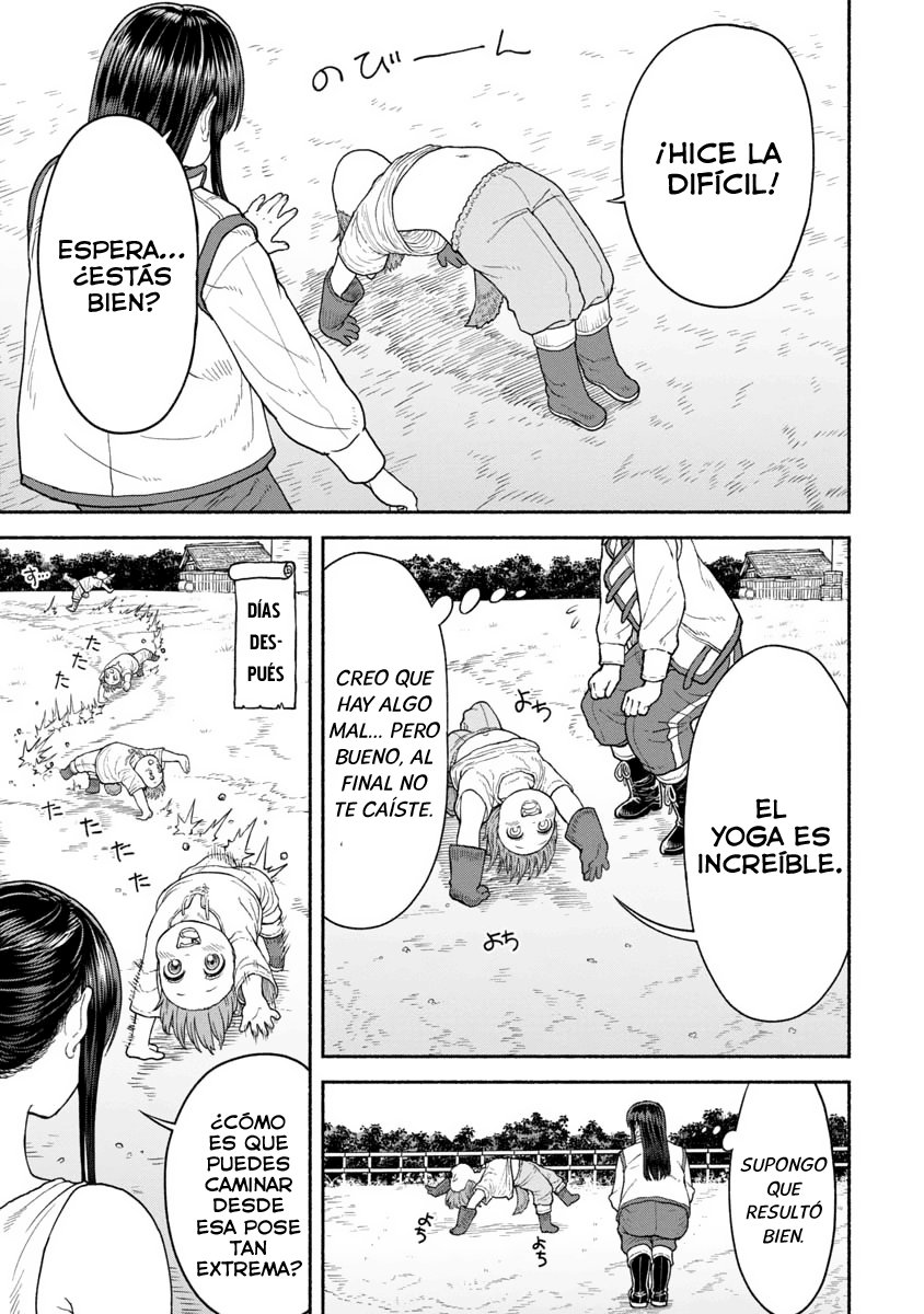 Onna Kishi to Kemomimi no Ko Capitulo 3: Misterios del Yoga página 9