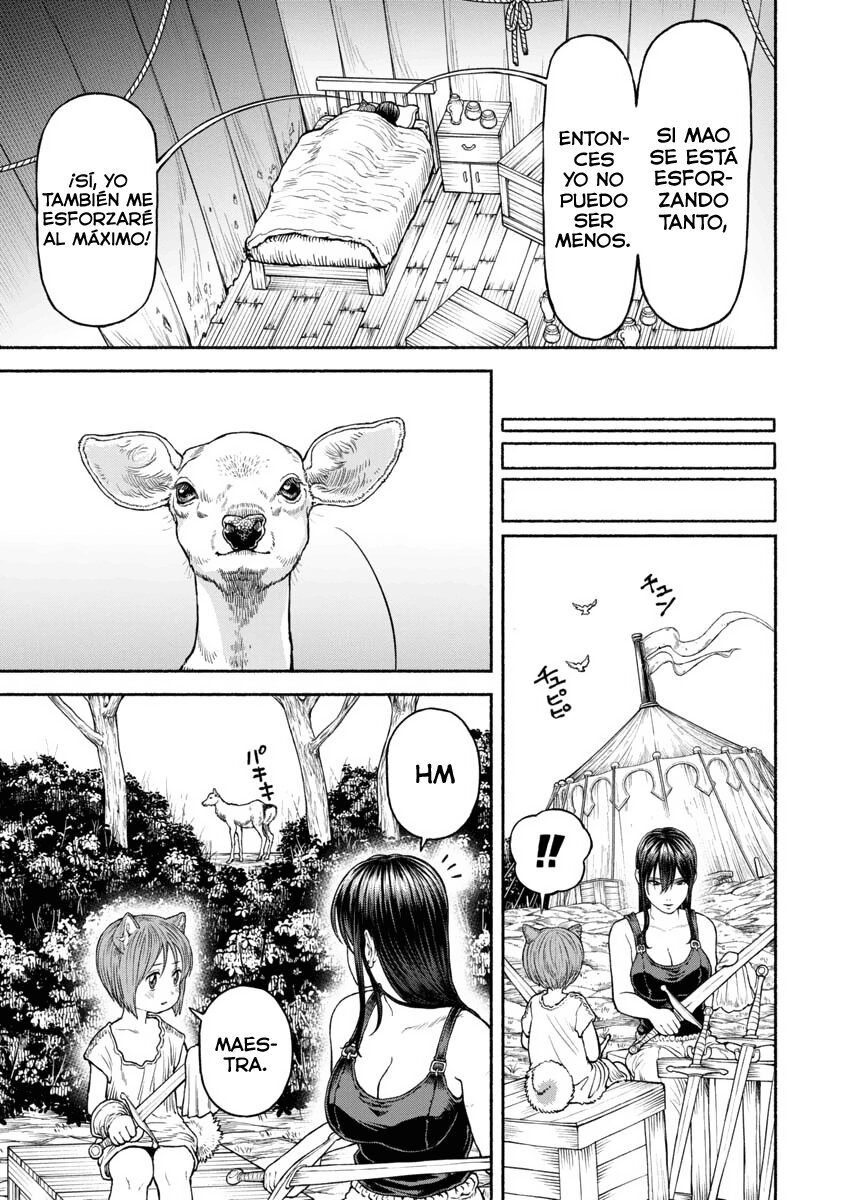 Onna Kishi to Kemomimi no Ko Capitulo 30: ¡Supervivencia! página 10
